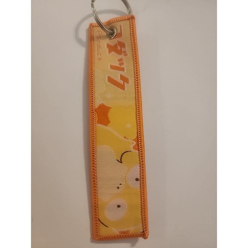 Pokemon 1 Piece Double Sided 5 Inch Psyduck Keychain - Picture 2 of 2